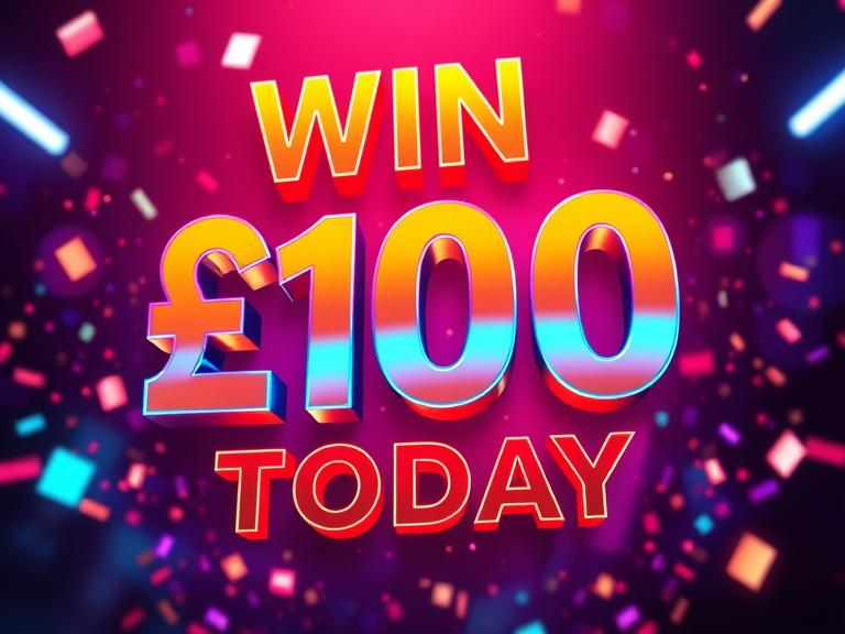 💰 Win £100 Cash – Just £1.99 Per Ticket!